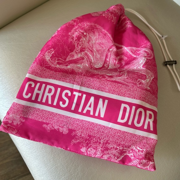 RARE DIORIVIERA BIKINI 
Bright Pink with Toile de Jouy Sauvage Motif BRAND NEW - Picture 4 of 13